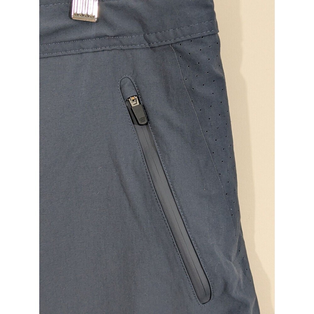 Mack Weldon Shorts Mens XL Slate Blue 8" Ins. Performance Athletic Nylon Stretch - Picture 2 of 9